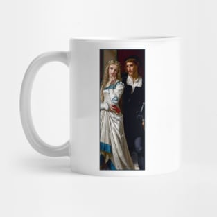 Hamlet and Ophelia by Hugues Merle Mug